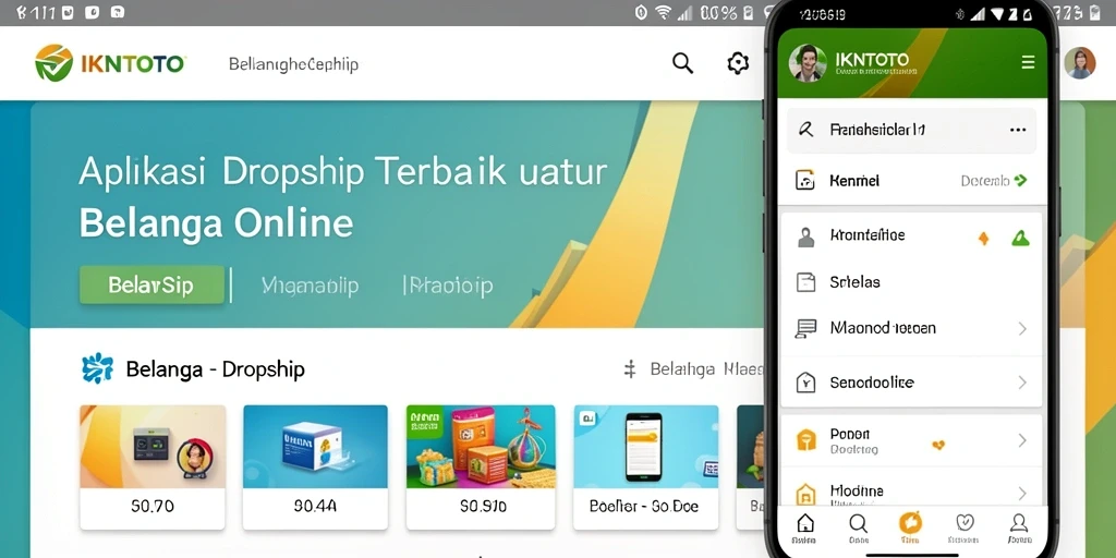 Antarmuka pengguna aplikasi IKNTOTO yang intuitif dan menarik.