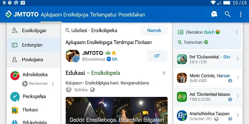 Tampilan antarmuka JMTOTO yang informatif dan menarik.