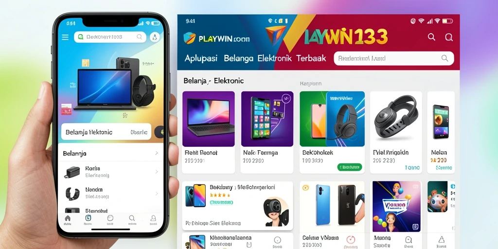 Antarmuka aplikasi PLAYWIN123 yang modern dan fungsional.