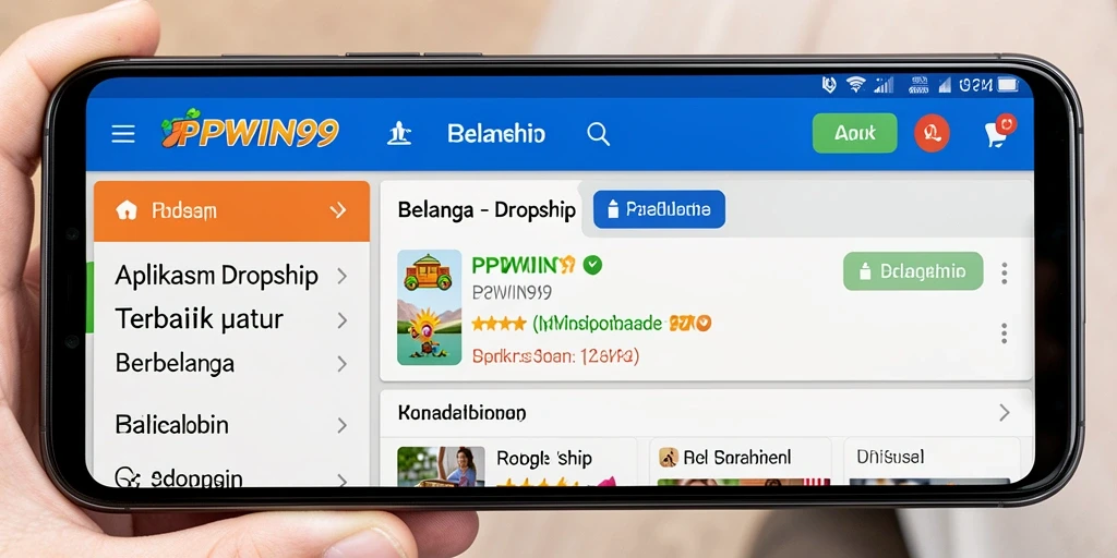 Tampilan antarmuka aplikasi PPWIN99 yang ramah pengguna.