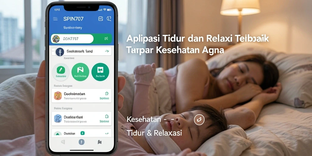 Antarmuka SPIN707 yang sederhana dan intuitif untuk relaksasi tidur.